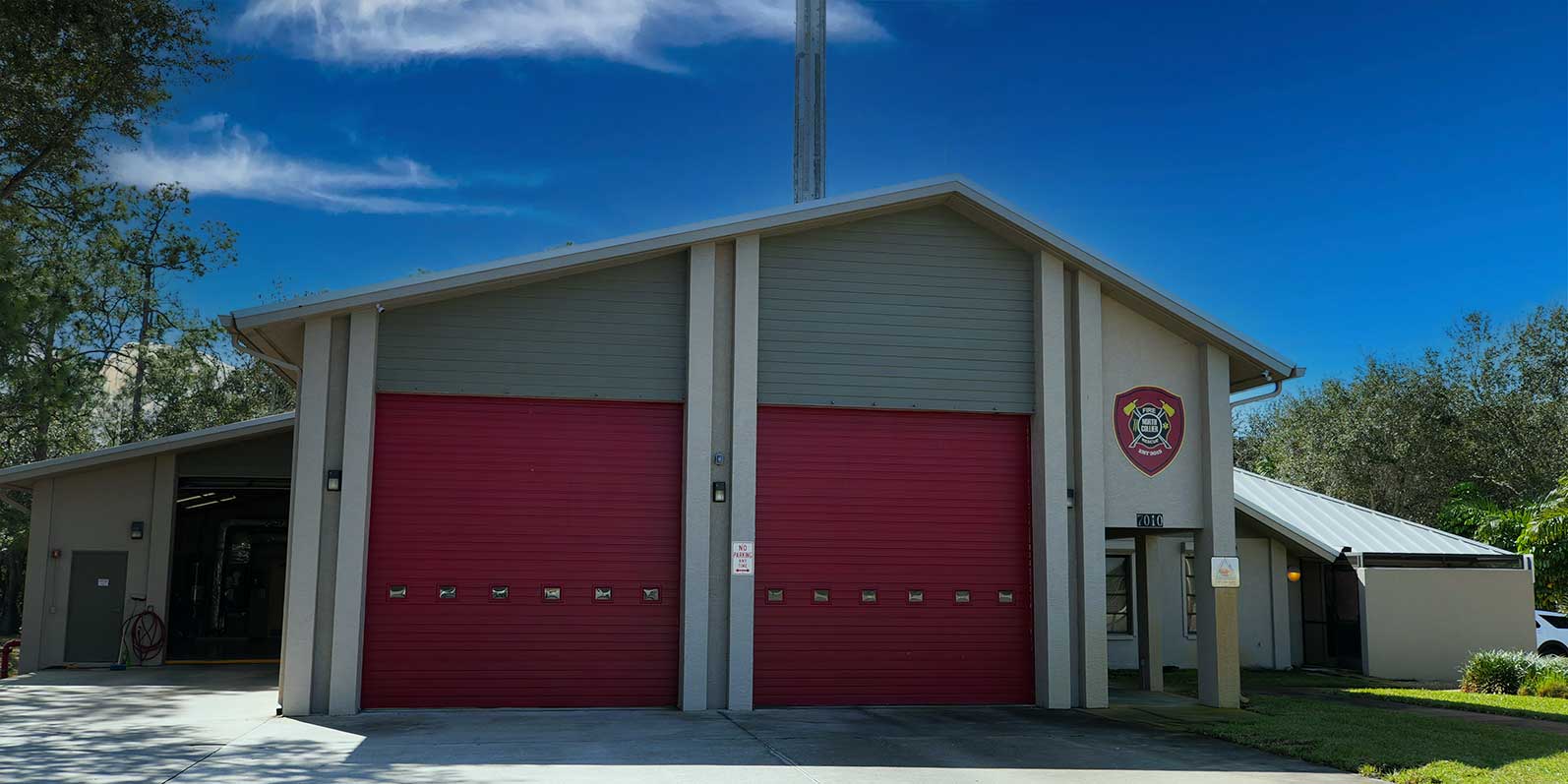 front exterior of station 42 building