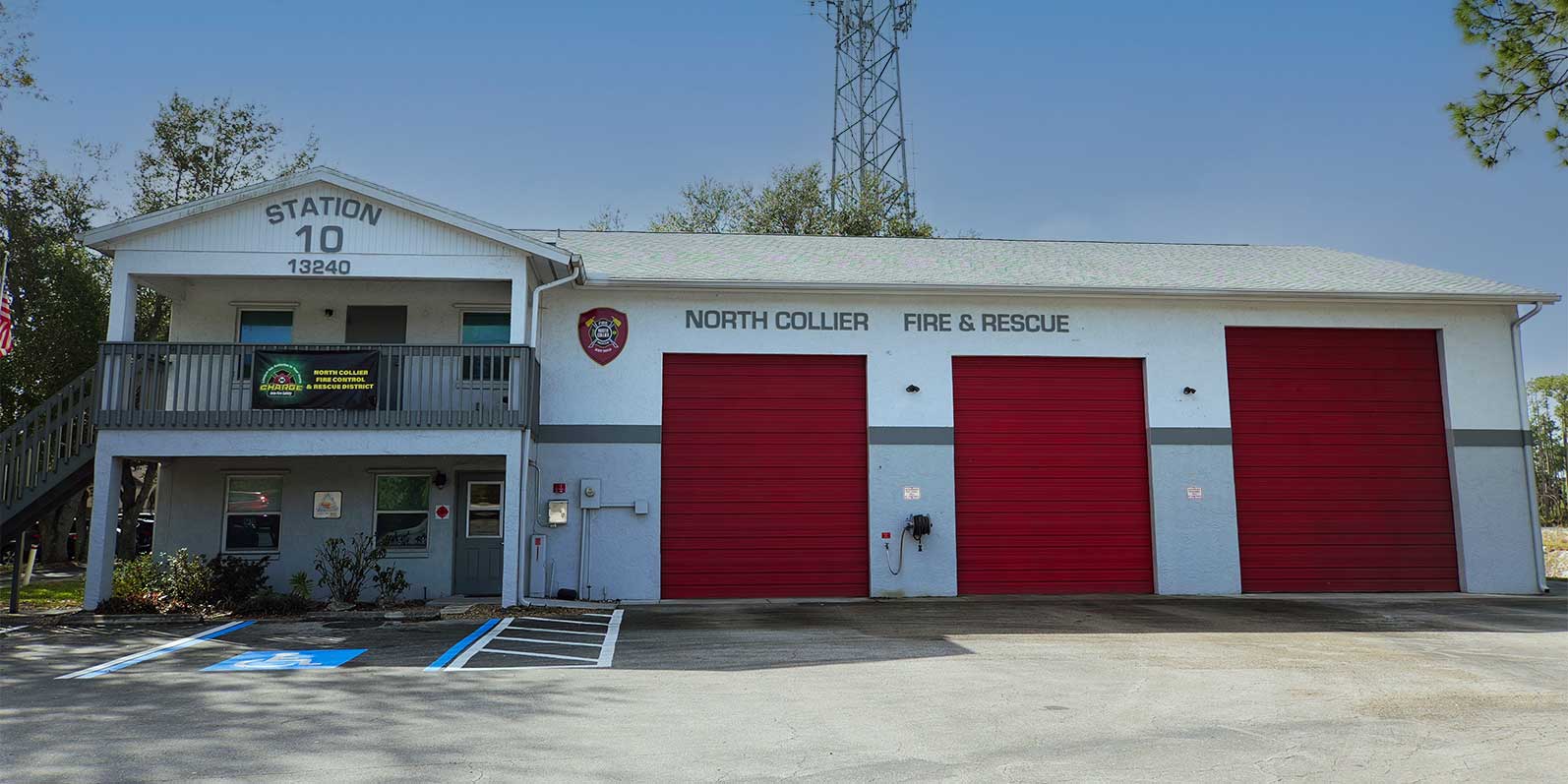 front exterior of Station 10 building